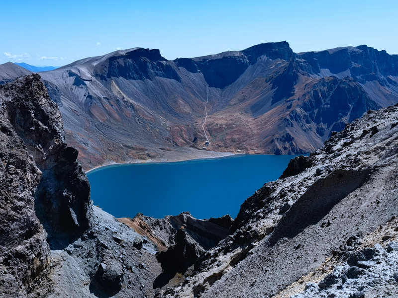 長白山天池美景。（資料照片）人民網李洋攝
