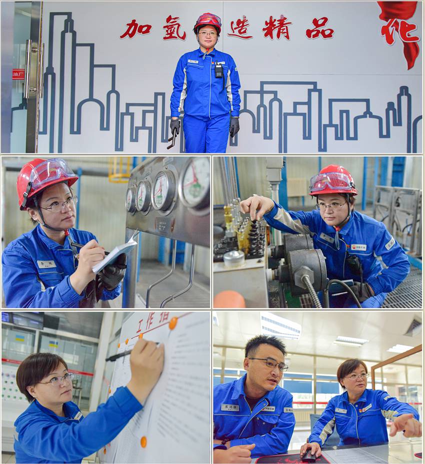 《黨的二十大代表李艷》。王淑華 攝