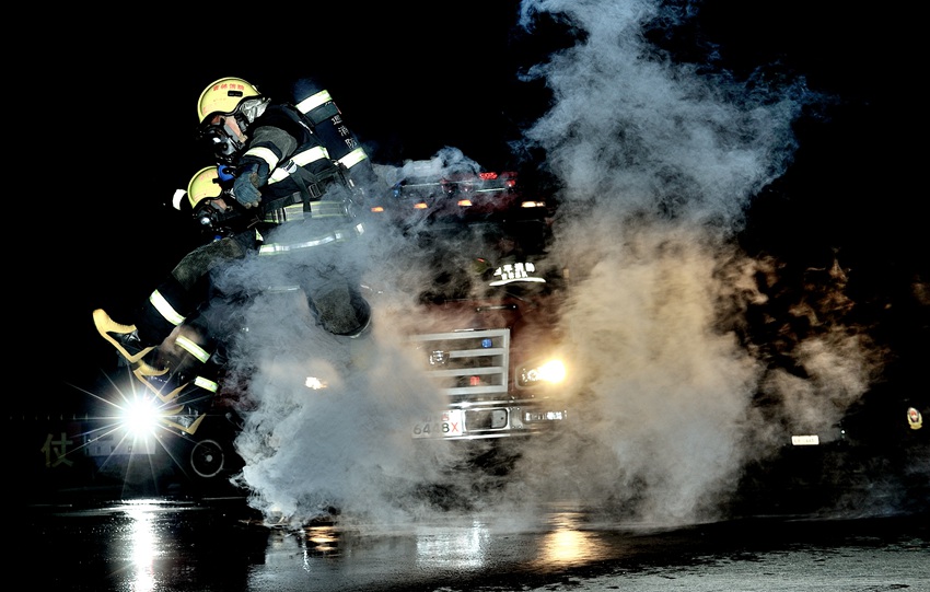 《消防英雄》。宋正玉 攝