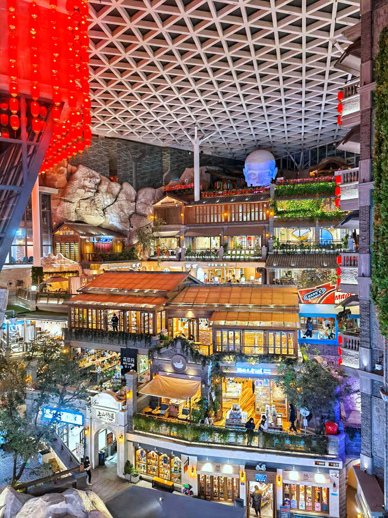 長春“這有山”文旅小鎮。人民網李洋攝