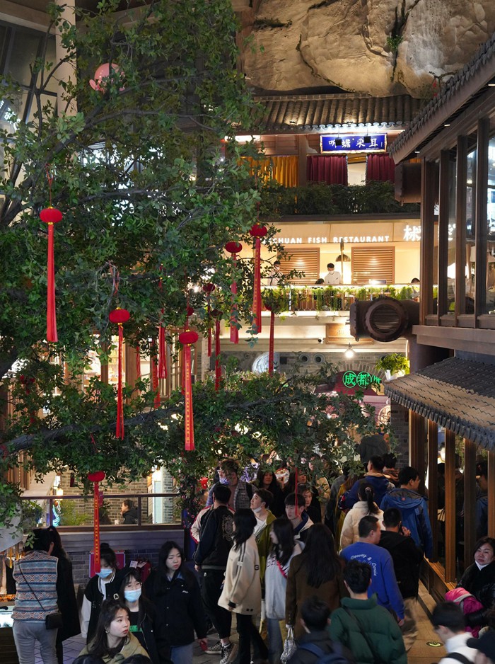 長春“這有山”文旅小鎮人氣十足。人民網 李洋攝