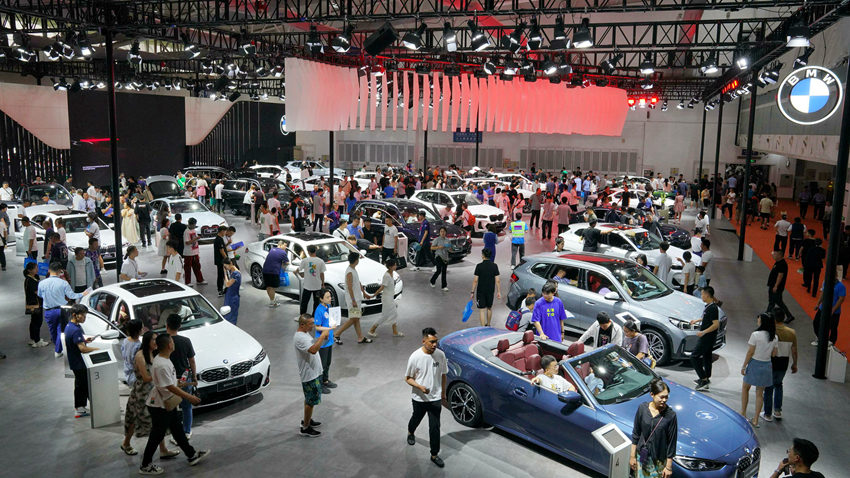 第20屆長春汽車博覽會今日啟幕。人民網記者李洋攝