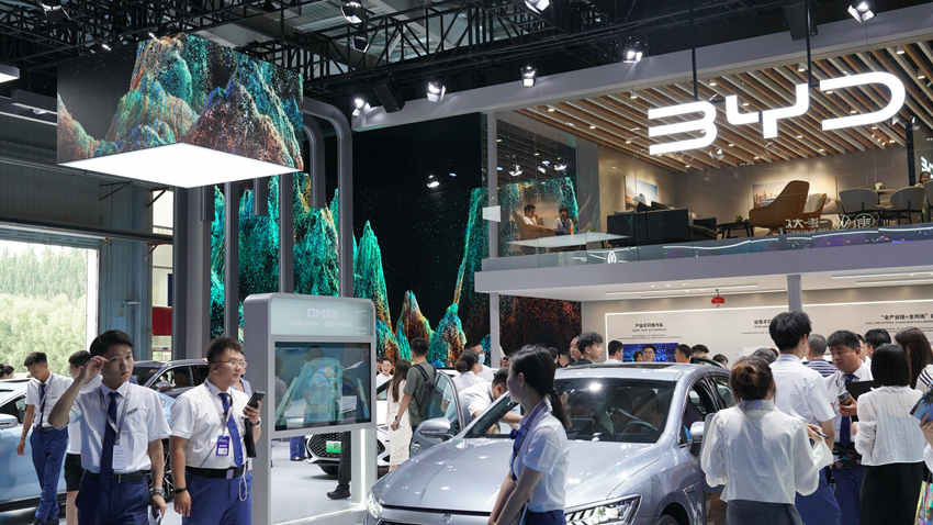 第20屆長春汽車博覽會今日啟幕。人民網記者李洋攝