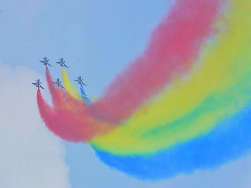 2023年空軍航空開放活動·長春航空展26日在長春開幕。人民網記者李洋 攝