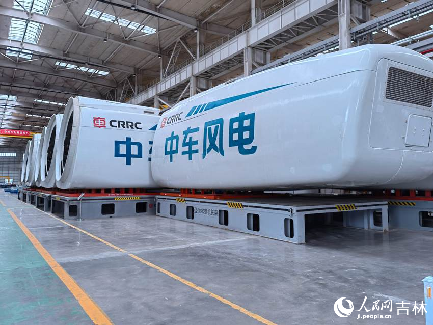 吉林中車風電裝備有限公司。人民網記者 馬俊華攝