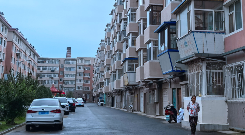 老舊小區煥然一新