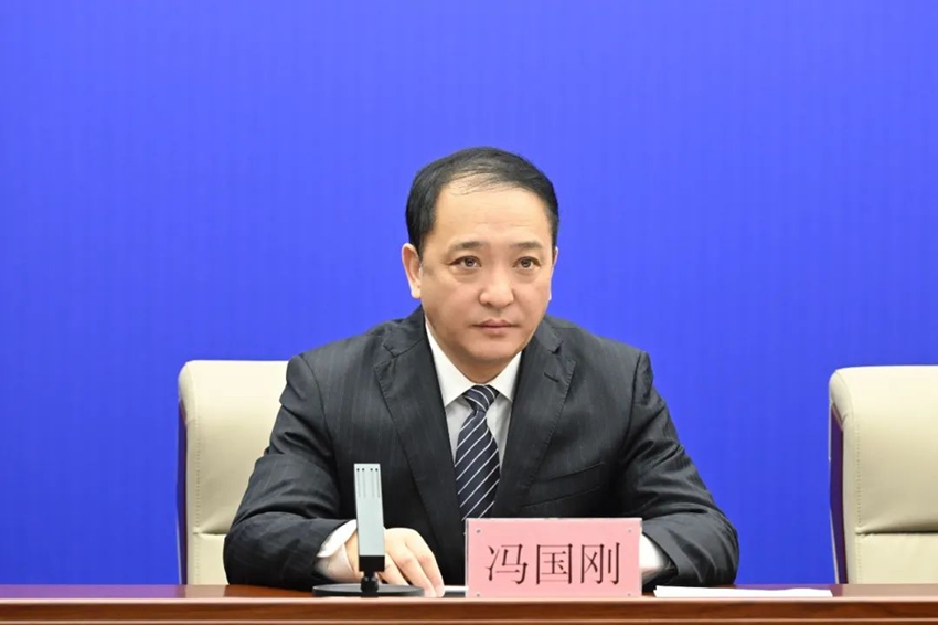 長春市政府副秘書長馮國剛。（長春市委宣傳部供圖）