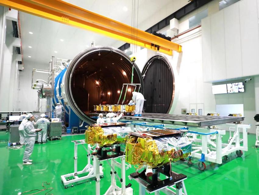 長光衛星工作車間。長光衛星供圖