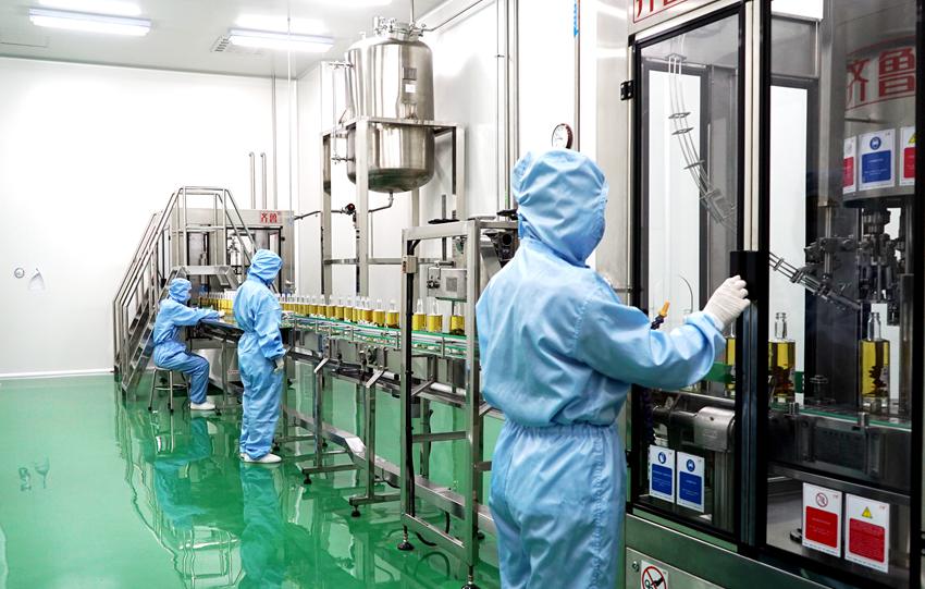 東鰲鹿業生產線。東鰲鹿業供圖