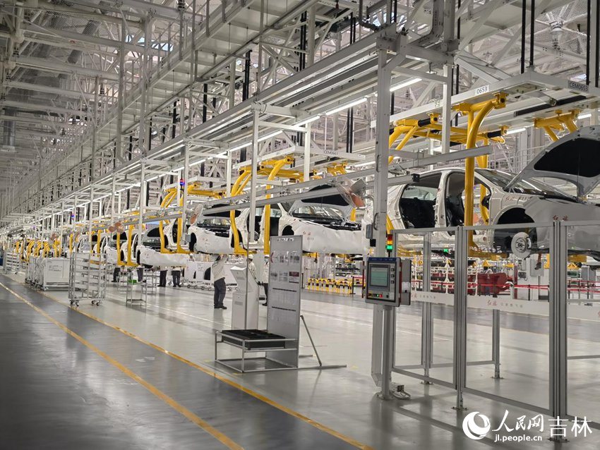 一汽紅旗制造中心繁榮廠區。 人民網記者 馬俊華攝（資料圖片）