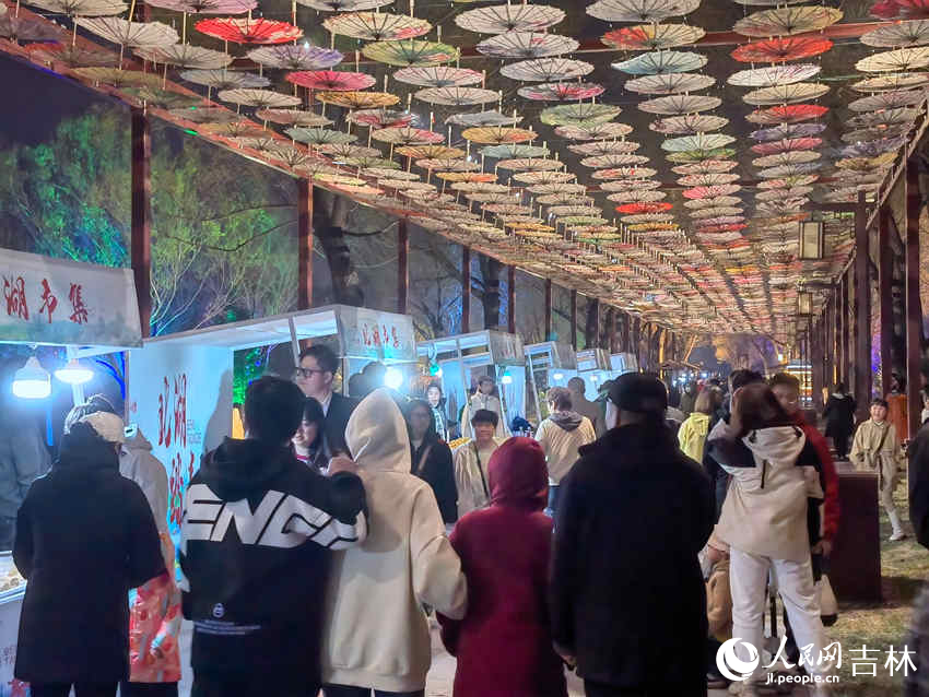 柳堤市集。人民網記者 馬俊華攝