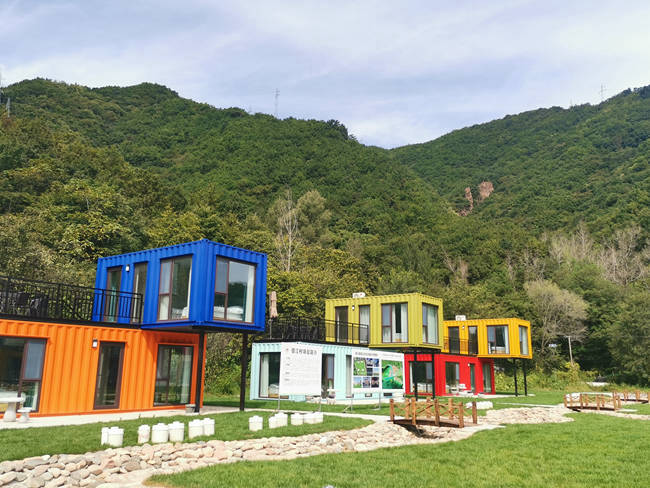 集安市鄉村振興示范區一景。