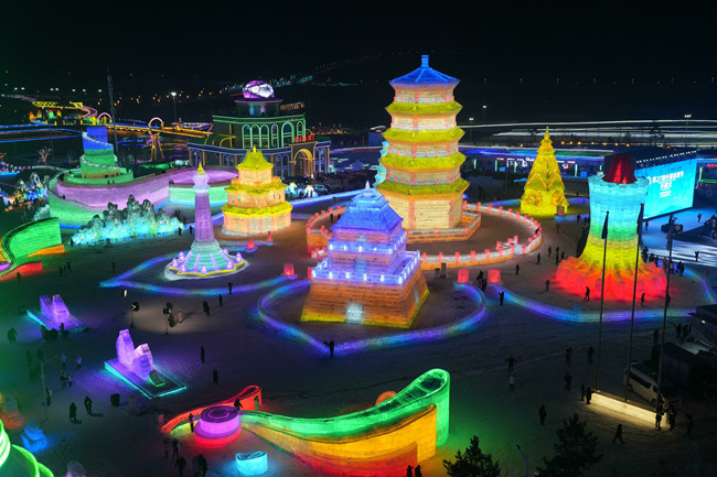 長春桂林路文旅街區人流如織。人民網記者 李洋攝