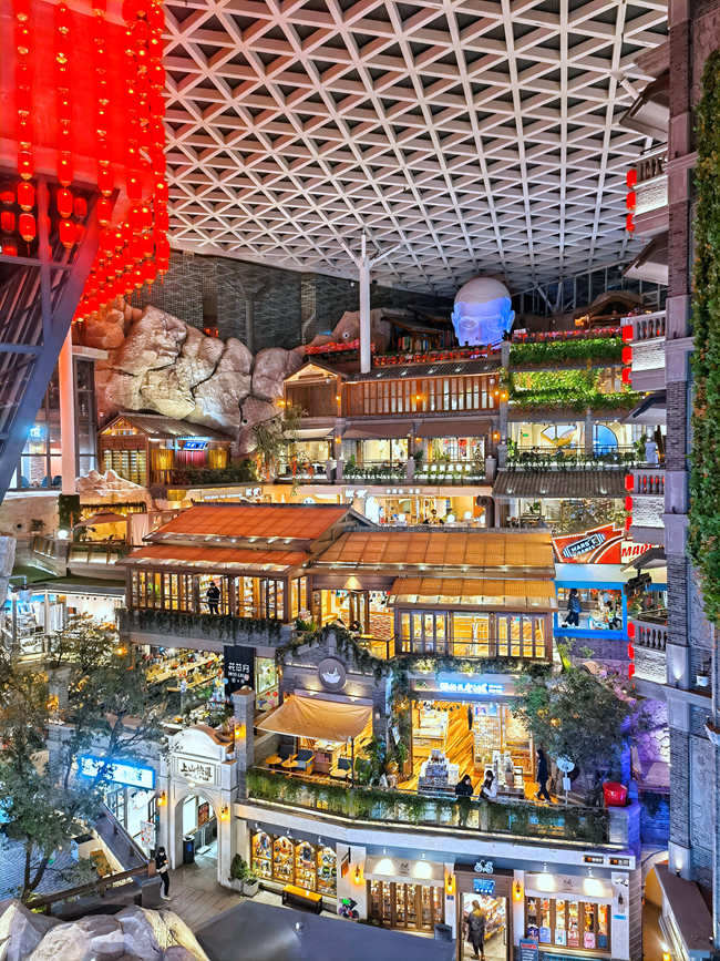 長春“這有山”文旅小鎮。人民網記者 李洋攝