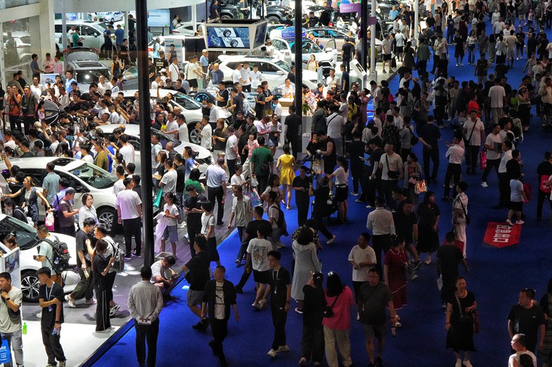 第21屆長春國際汽車博覽會現場。人民網記者 李洋攝
