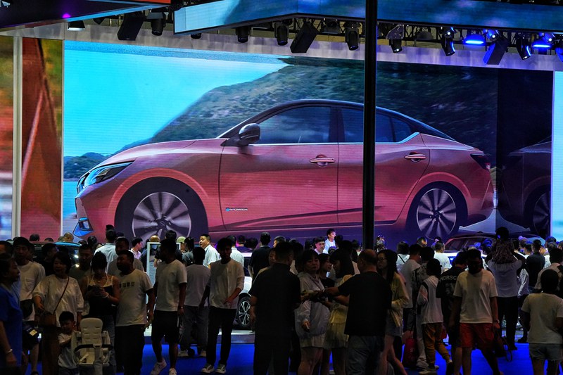 第21屆長春國際汽車博覽會現場。人民網記者 李洋攝