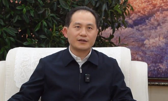 人民網專訪吉林省通化市委書記孫簡