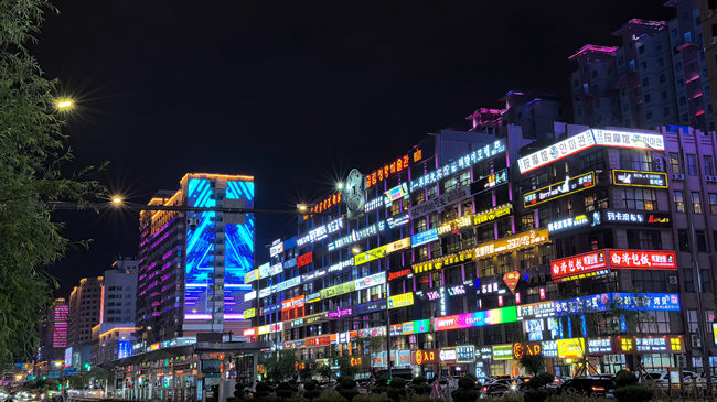 延吉網紅墻。人民網記者 李洋攝