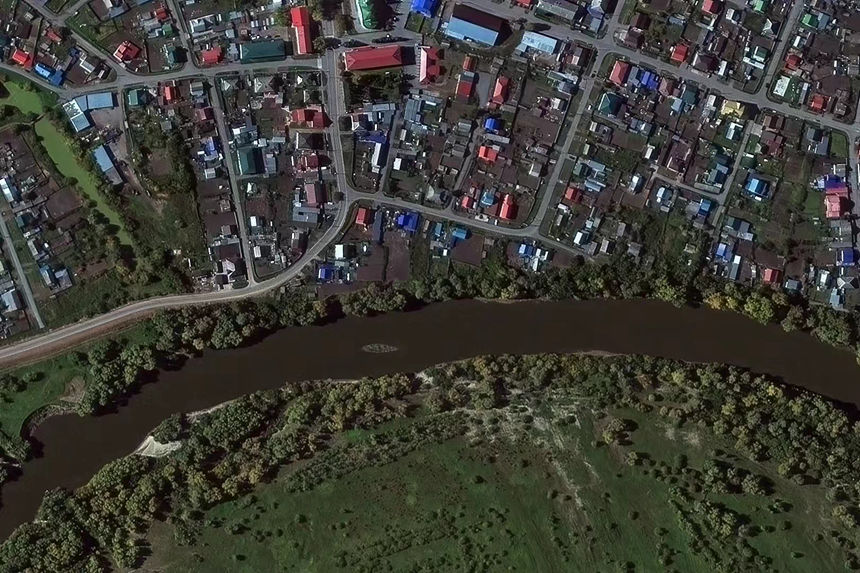 吉林一號寬幅02B04星發射當天獲取的圖像。長光衛星供圖