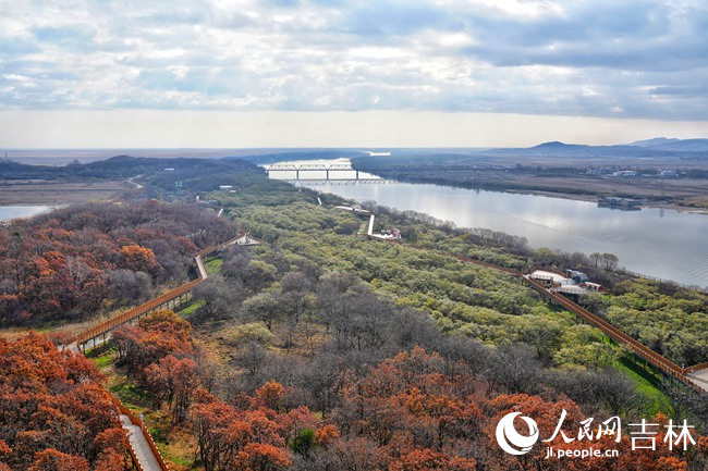 琿春防川風景區。人民網記者 李洋攝