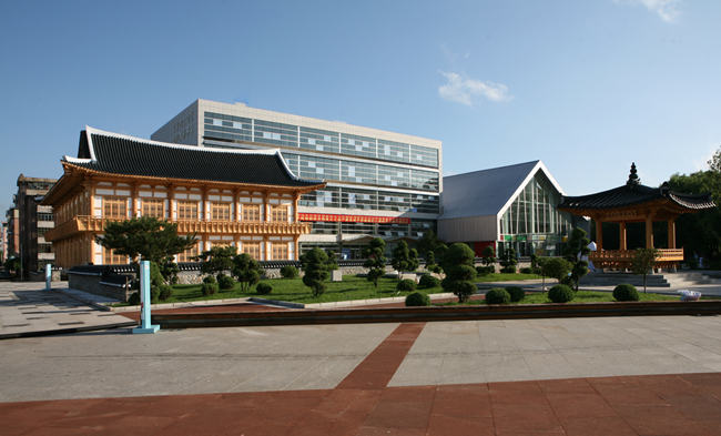 中國朝鮮族非物質文化遺產展覽館。圖們市委宣傳部供圖