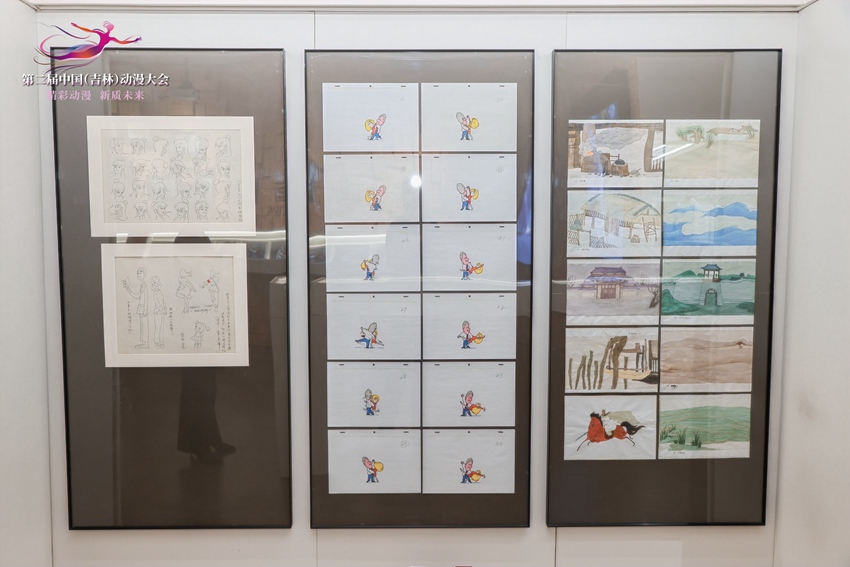 展覽作品。（吉林動畫學院供圖）