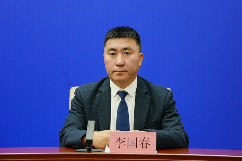 蓮花山滑雪場總經理李國春。長春市委宣傳部供圖