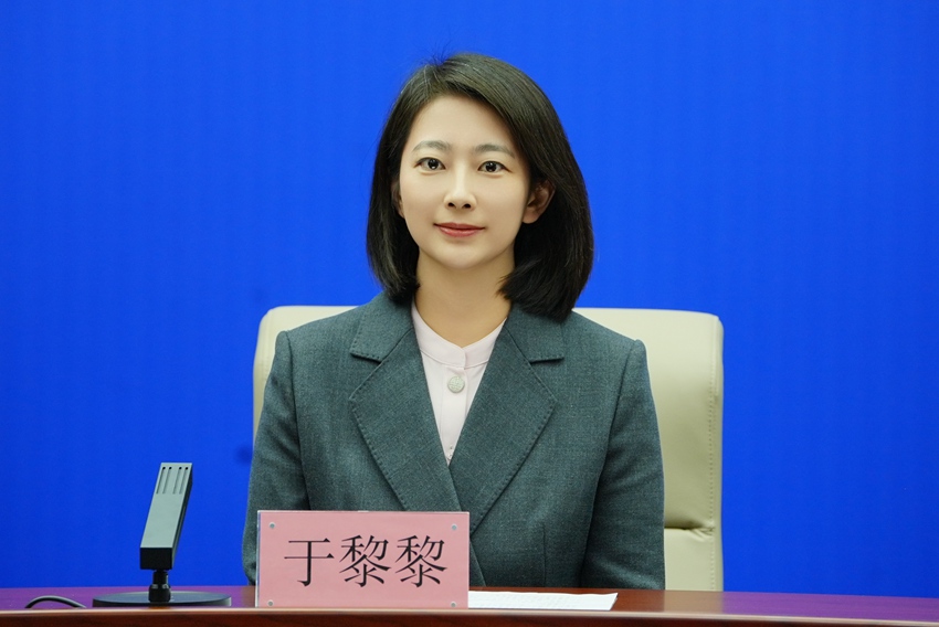 長春凈月高新區文化旅游和體育局副局長于黎黎。（長春市委宣傳部供圖）