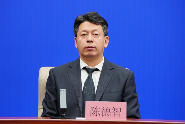 長春市貿促會會長陳德智。（長春市委宣傳部供圖）