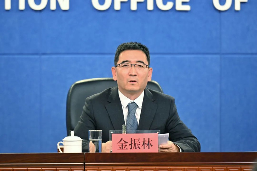 吉林省文旅廳副廳長金振林。（吉林發布）