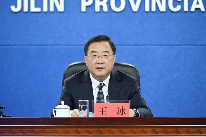 吉林省人社廳廳長王冰。（吉林發布）