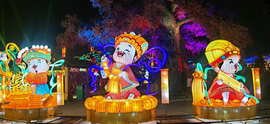 【組圖】2025遼源動植物園迎春燈會光彩開幕！【7】