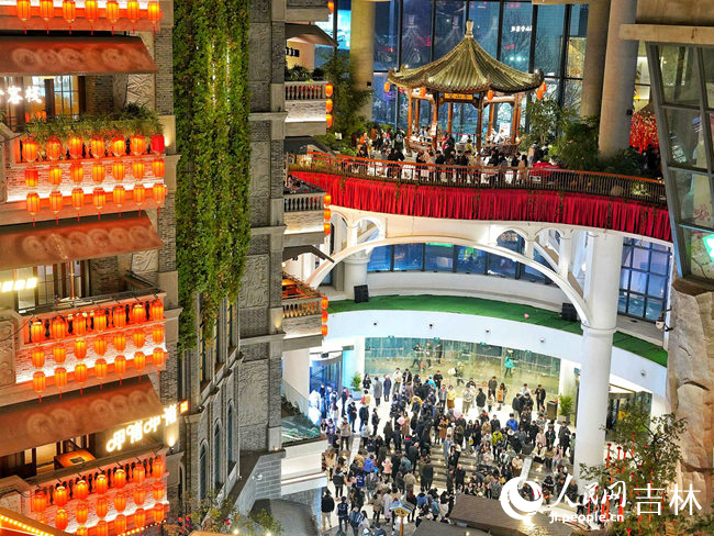 長春桂林路商圈人流如織。（資料照片）人民網記者 李洋攝