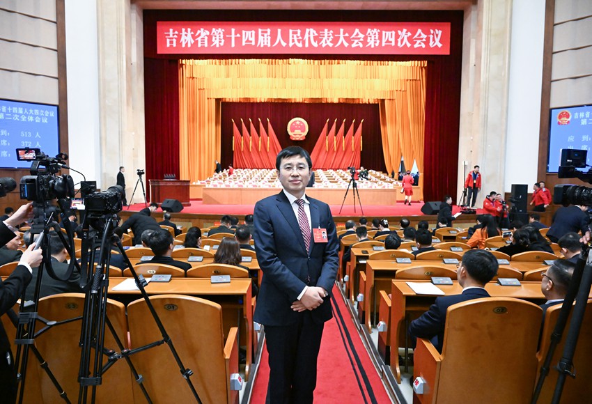 吉林省人大代表，吉林農業大學經濟管理學院教授、博士生導師張越杰。（受訪者供圖）