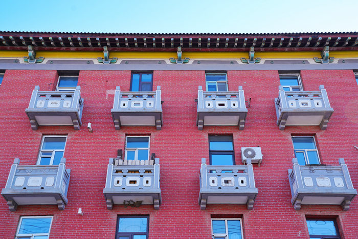 設計精巧的陽臺。人民網記者 李洋攝