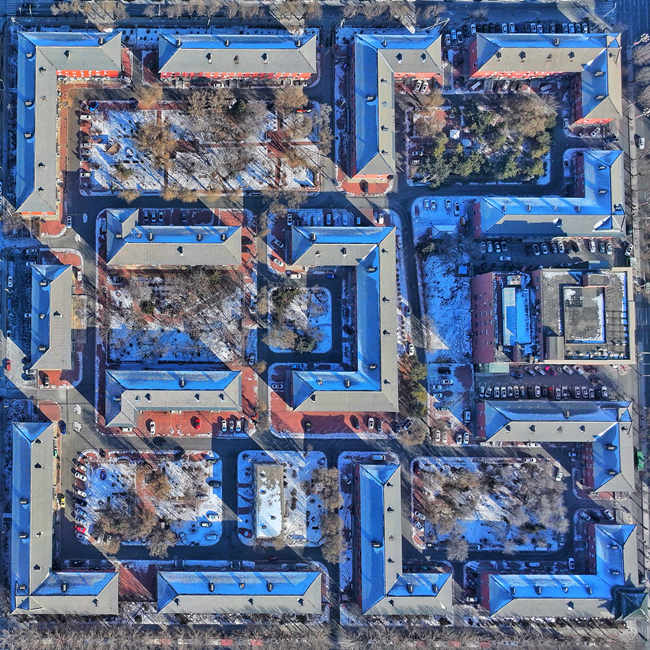 東風大街歷史建筑藝術街區。人民網記者 李洋攝