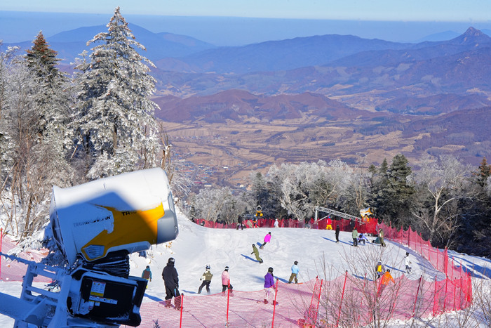 吉林北大湖滑雪度假區。人民網記者 李洋攝