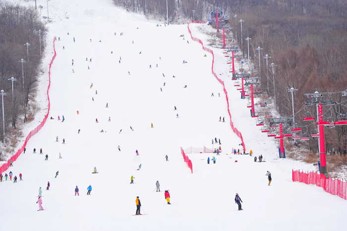 吉林北大湖滑雪度假區。人民網記者 李洋攝