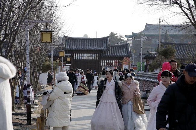 中國朝鮮族民俗園。