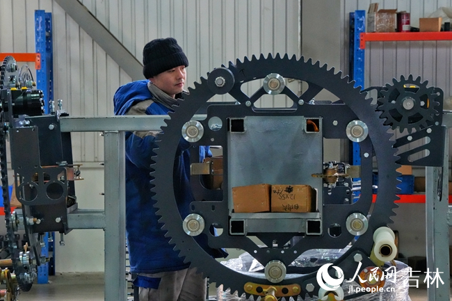 吉林天朗農機裝配車間。人民網記者 李洋攝