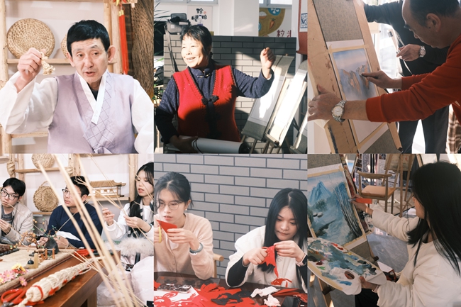 實踐隊探秘非遺。