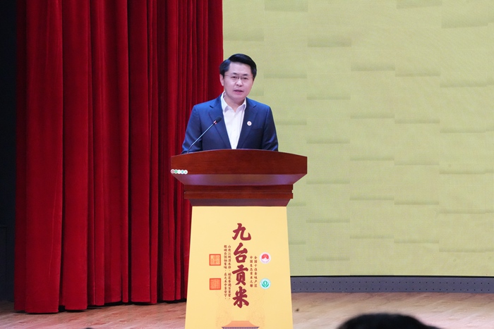 九臺區委書記陳亮。人民網記者 李洋攝