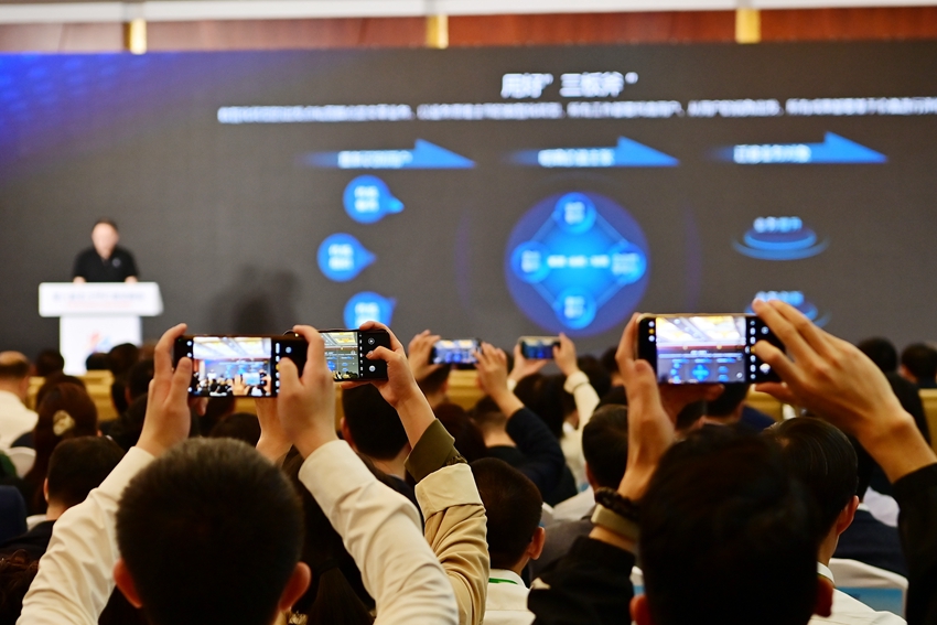 與會嘉賓、學者紛紛用手機拍照記錄