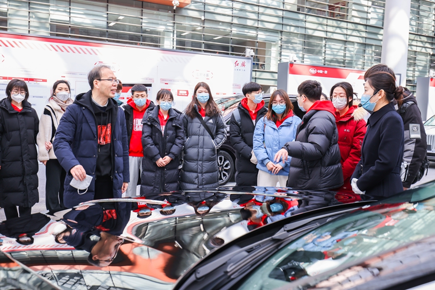 企業參觀。