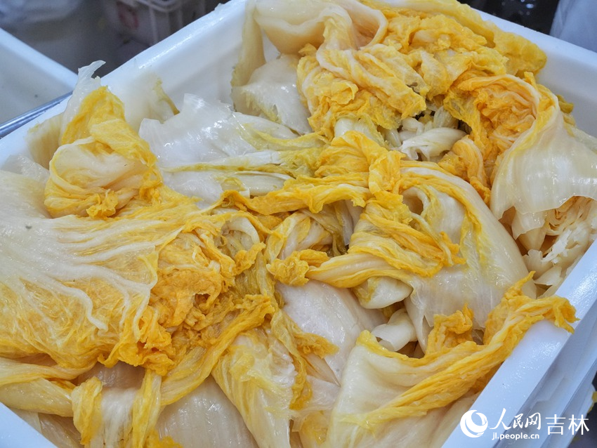 東北酸菜。人民網記者 李洋攝