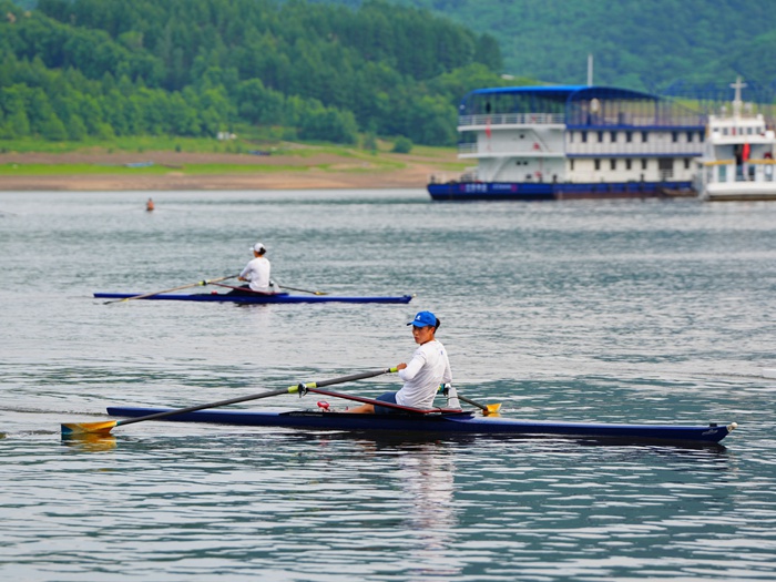 松花江水上旅游項目。人民網記者 李洋攝