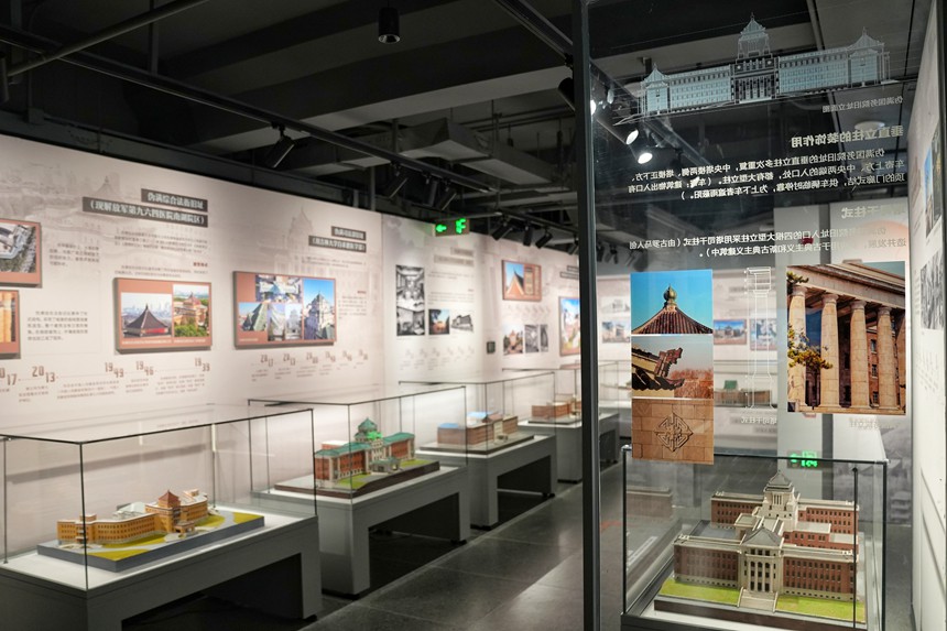 新民大街開街當天，長春歷史文化博物館同步開館。人民網記者 李洋攝