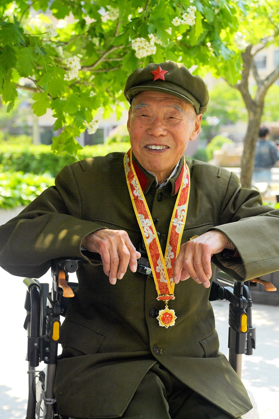 抗戰老兵韓景俊。