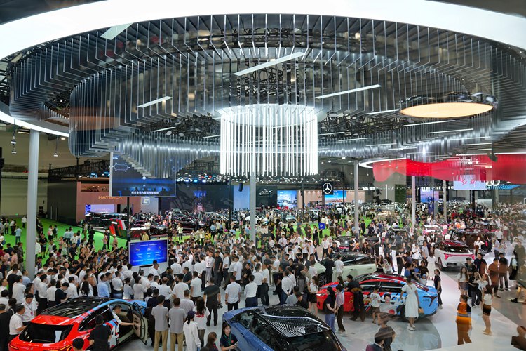  第22屆長春國際汽車博覽會現場。人民網記者 李洋攝