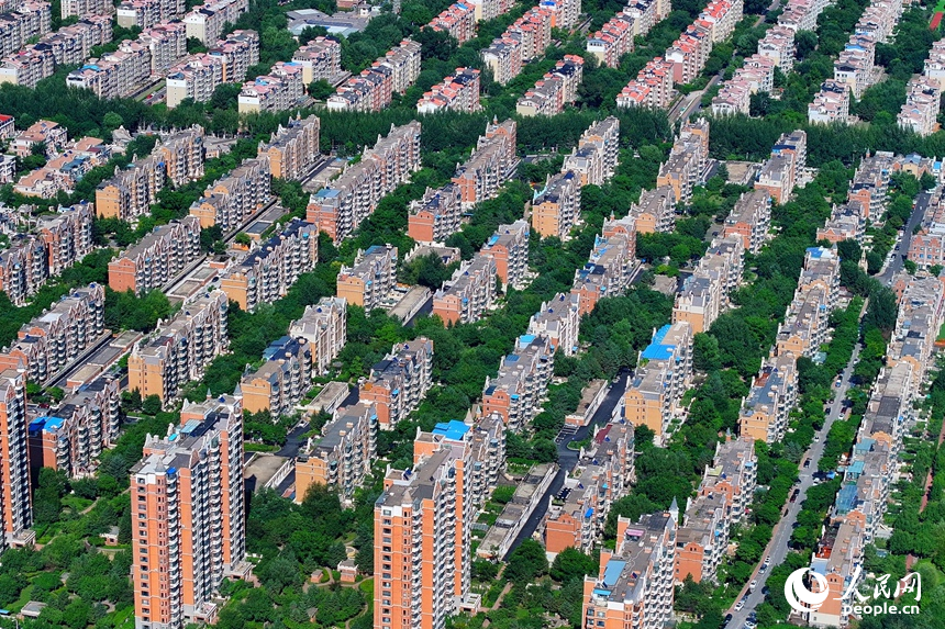 近年來，長春市深入踐行綠色發展理念，通過“見縫插綠”，串聯起城市的綠色脈絡。人民網記者 李洋攝